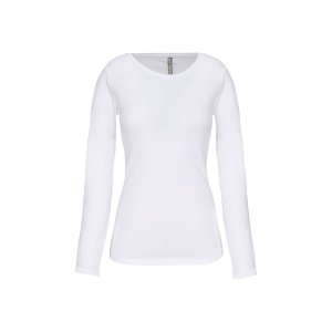 T-shirt col rond manches longues femme 2