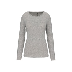 T-shirt col rond manches longues femme 4