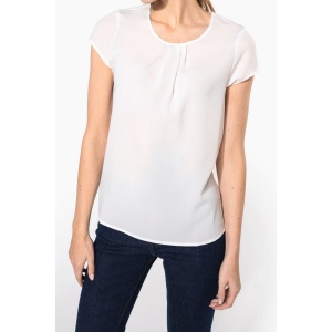 Blouse crêpe manches courtes femme 51