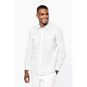 Chemise safari manches longues homme 15