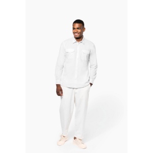 Chemise safari manches longues homme 16