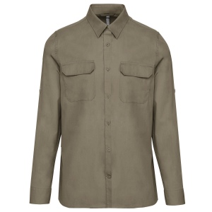 Chemise safari manches longues homme 3