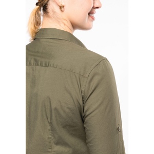 Chemise safari manches longues femme 23