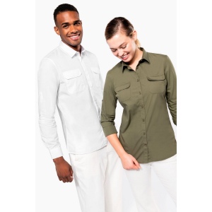 Chemise safari manches longues femme 30