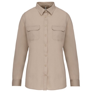 Chemise safari manches longues femme 2