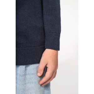 Pull col V enfant 6