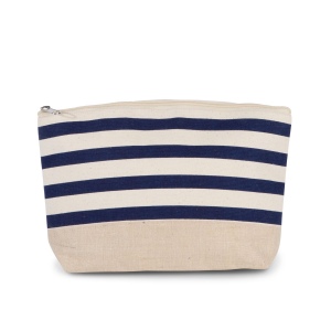 Pochette accessoires imprimé marin 2