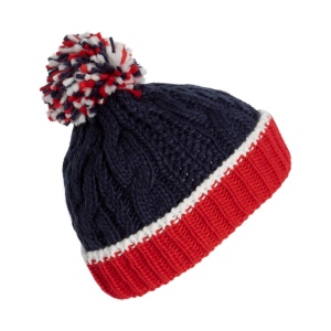 Bonnet en maille tricot 12