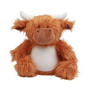 Peluche zippée vache 2