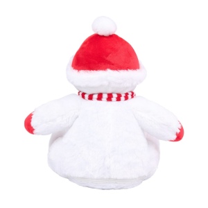 Peluche zippée bonhomme de neige 3