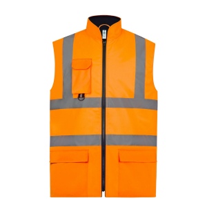 Bodywarmer rembourré haute visibilité 4