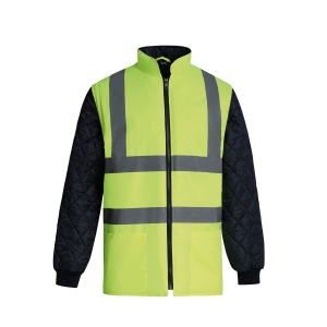 Veste matelassée haute visibilité avec manches détachables 3