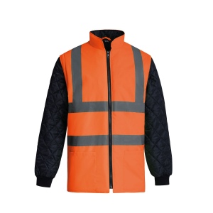 Veste matelassée haute visibilité avec manches détachables 2