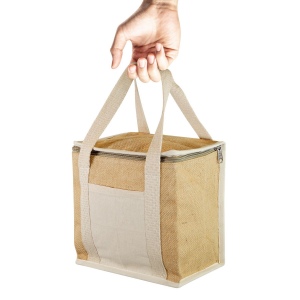 Lunchbag jute NATURLUNCH