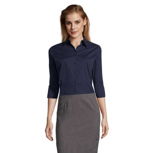 Chemise femme stretch manches 3/4 - EFFECT 5