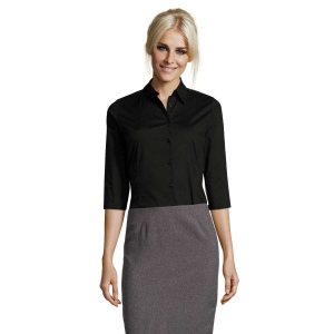 Chemise femme stretch manches 3/4 - EFFECT 4