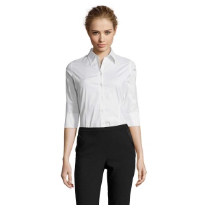 Chemise femme stretch manches 3/4 - EFFECT