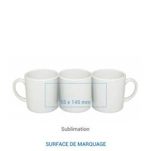 Mug BUDGET XS 180 ml - Blanc 4