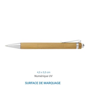 Stylo bille bambou TOKYO 4