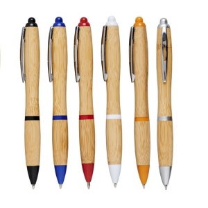 Stylo à bille NASH BAMBOU Encre bleue 3