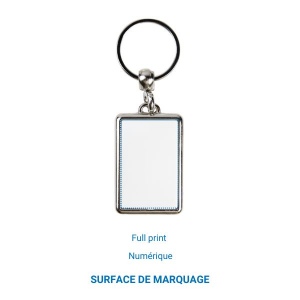 Porte-clés MULTI rectangle L - France 4