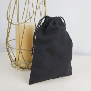 Pochon coton FIDJI M 155 Noir 2