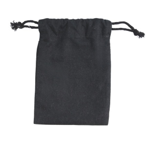 Pochon coton FIDJI M 155 Noir 3