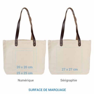 Cabas Coton MONACO 4