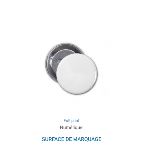 Badge EPINGLE rond - France 4