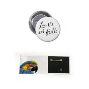 Badge EPINGLE rond - France