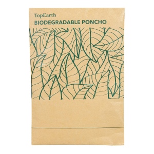 Poncho biodégradable 5