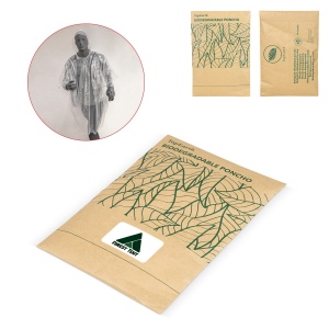 Poncho biodégradable