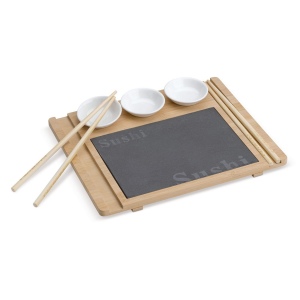 Set de sushi en bambou 2