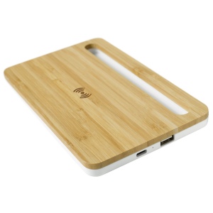 Chargeur sans fil en bambou 5W 6