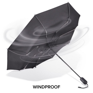 Parapluie Deluxe réversible 23” avec ouverture/fermeture automatique 10