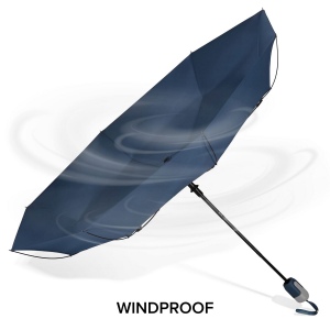 Parapluie pliable 22” à ouverture automatique 24