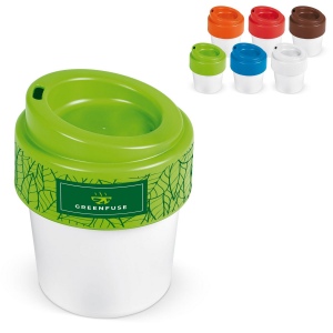 Tasse à café avec couvercle Hot-but-cool 240ml