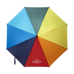 Parapluie compact recouvert d'une toile pongée en 190T RPET recyclé à partir de bouteilles en PET 13