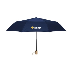 Parapluie pliable avec une toile pongée 190T polyester en RPET 18