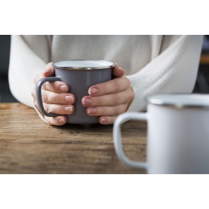 Mug émaillé au style rétro populaire 8