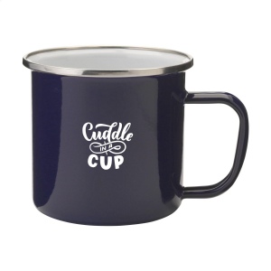 Mug émaillé au style rétro populaire 3