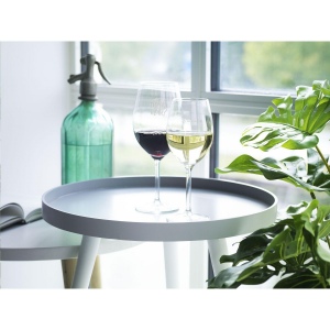 Verre à vin transparent pour servir du vin rouge 3