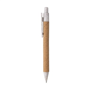 Stylo à bille à encre bleue avec un support en liège 7