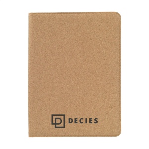 Conférencier/porte-documents en paille de blé et en liège certifié FSC Mix au format A4 2