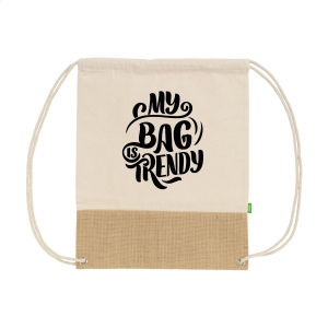 Sac à dos solide avec des matériaux naturels accordés les uns aux autres 3