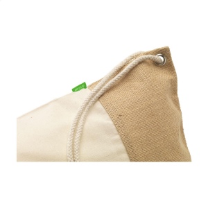 Sac à dos solide avec des matériaux naturels accordés les uns aux autres 4