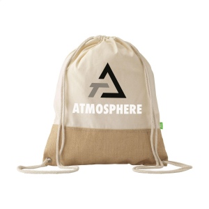 Sac à dos solide avec des matériaux naturels accordés les uns aux autres 2