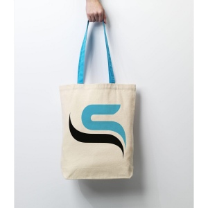 Sac shopping en toile tissée de qualité de 220 g/m² 17