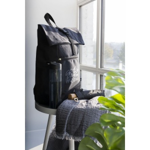 Sac à dos «&amp;nbsp;roll-top&amp;nbsp;» pratique, solide et imperméable en polyester RPET 7