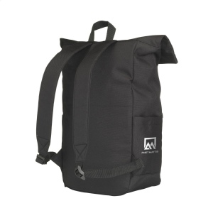 Sac à dos «&amp;nbsp;roll-top&amp;nbsp;» pratique, solide et imperméable en polyester RPET 16